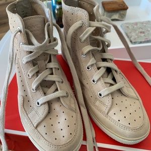 Coach Hightop Tan Shoes